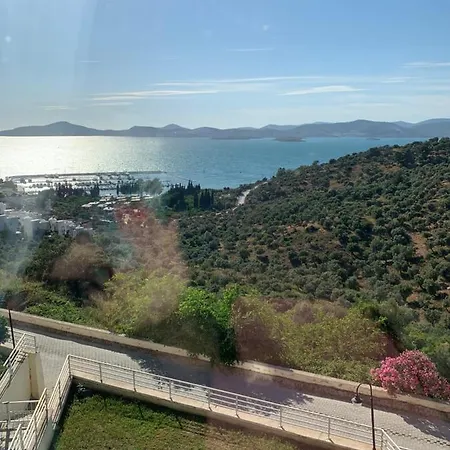 شقة Luxury Apartment In A Secure Complex - Gorgeous Sea View - Pool - 700M To The Beach - Wifi - In Gulluk - 8Km From Bodrum Airport - Ideal For Naturelovers